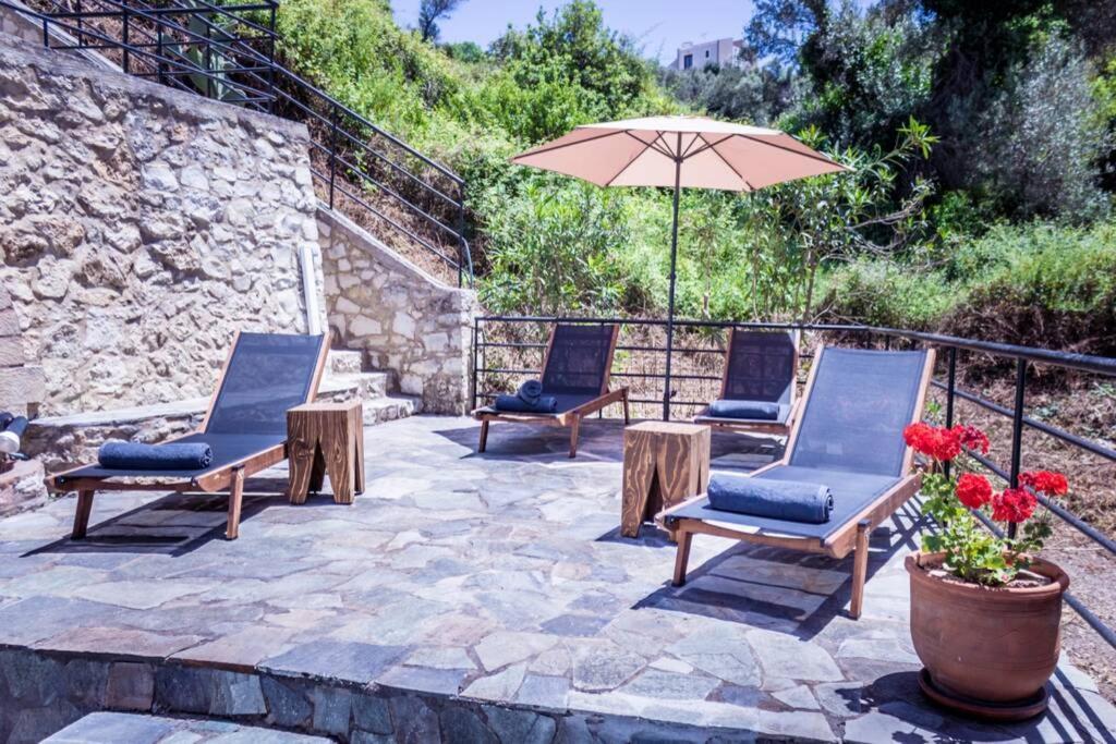 Villa Ventus, 40Sqm Private Pool & Hot Tub! Roussospítion Exterior foto