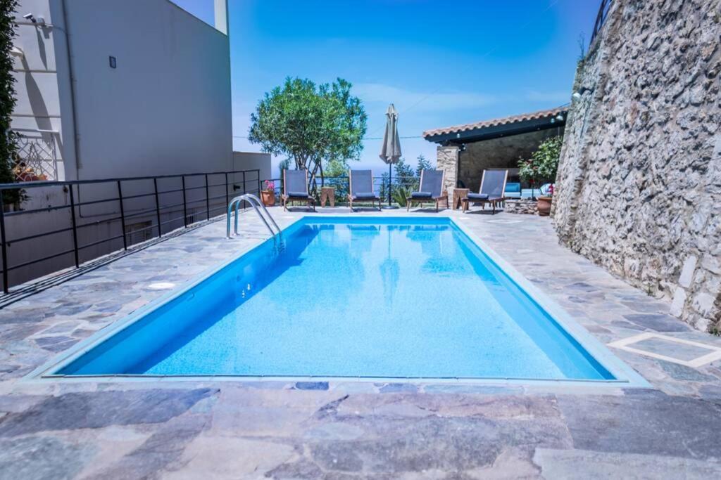 Villa Ventus, 40Sqm Private Pool & Hot Tub! Roussospítion Exterior foto